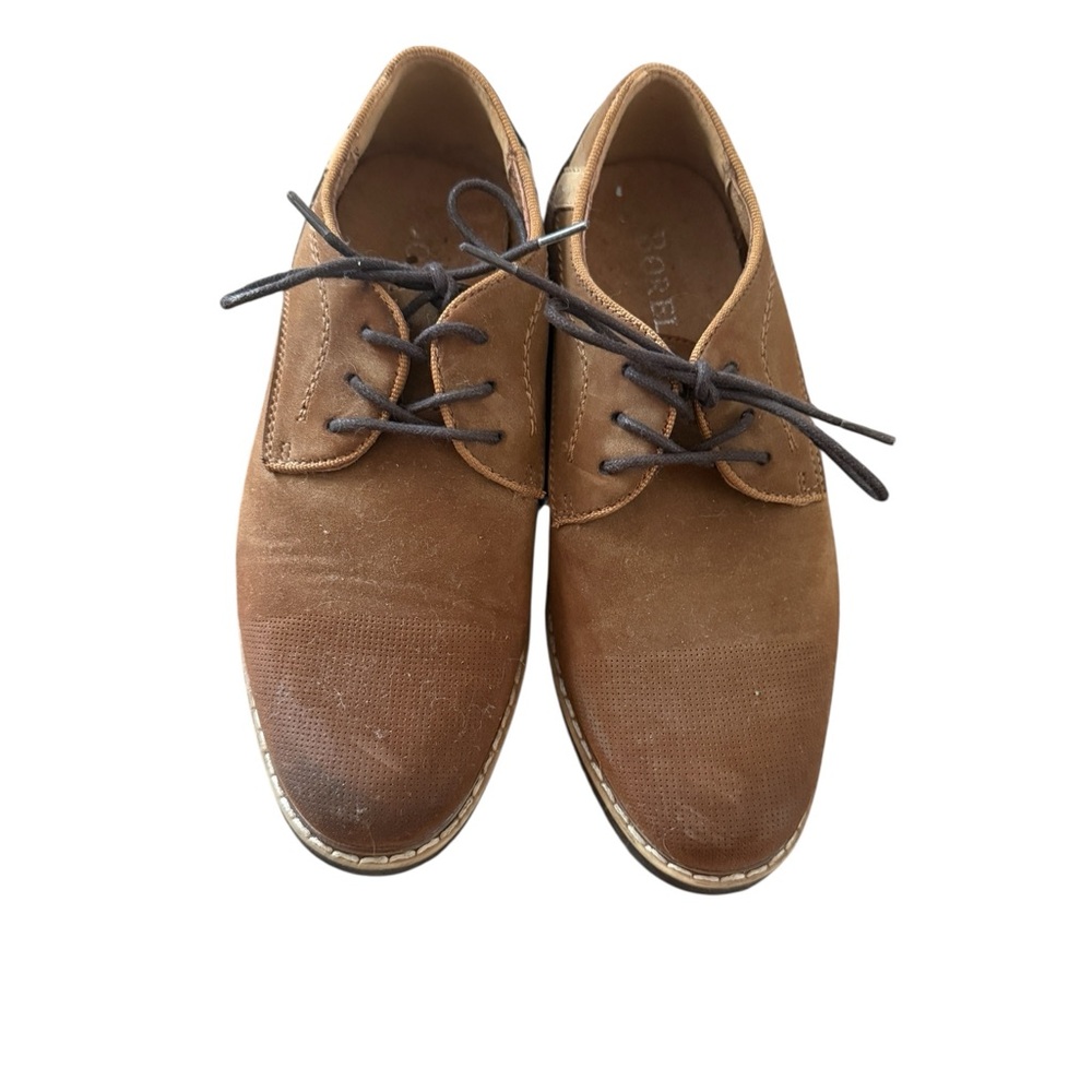 Classic Brown Kids Dress Shoes